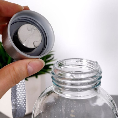 Butelka szklana na wodę 600ml