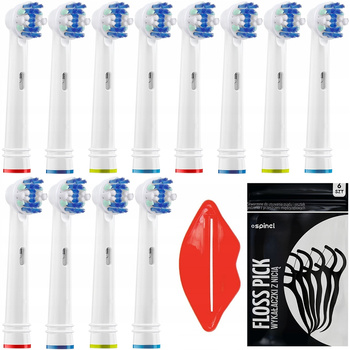 12x KOŃCÓWKI DO SZCZOTECZKI ELEKTRYCZNEJ ORAL-B