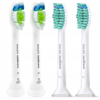 4x KOŃCÓWKI PHILIPS SONICARE PRORESULT DIAMOND
