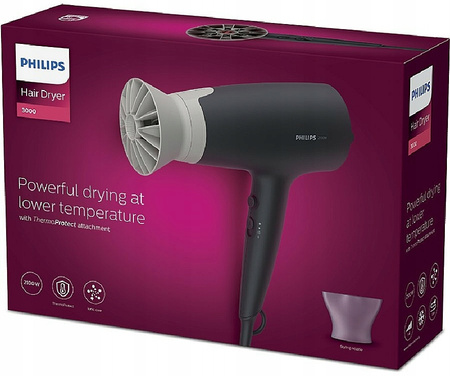 SUSZARKA DO WŁOSÓW PHILIPS BHD351/10 + GRZEBIEŃ