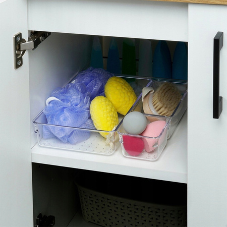 Organizer na kosmetyki do makijażu 4 elementy