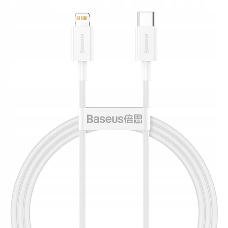 BASEUS Kabel USB-C Lightning do iPhone Power Delivery 20W CATLYS-A02