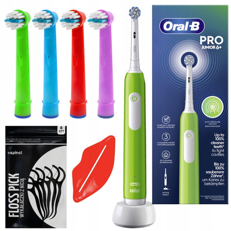 SZCZOTECZKA DO ZĘBÓW ORAL-B JUNIOR 6+ PRO DODATKI