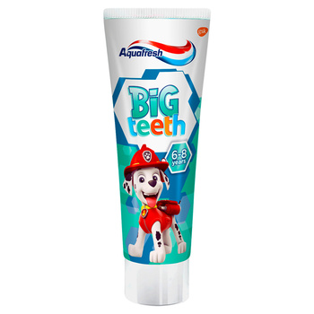 AQUAFRESH PASTA DLA DZIECI BIG TEETH 6-8 LAT