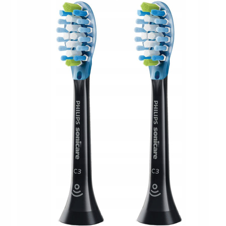 2 KOŃCÓWKI PHILIPS HX9041/33 PLAQUE DEFENCE BLACK