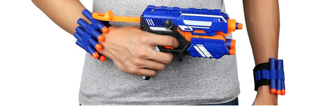 Zestaw Hasbro Nerf opaska na rękę x2