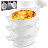 Miseczki do zapiekania  120ml 3szt (owalne)