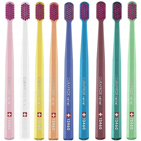 Szczoteczka Curaprox CS 12460 velvet (multicolor) x3