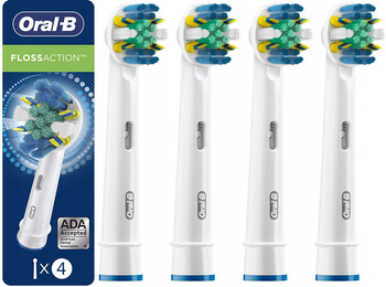 4 ORYGINALNE KOŃCÓWKI ORAL-B FLOSS ACTION