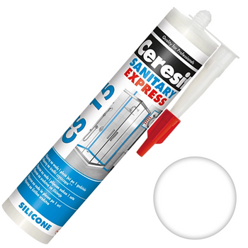 Silikon sanitarny express CERESIT CS15 Biały