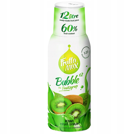 SYROPY FRUTTAMAX CYTRYNA LIMONKA LIGHT KIWI 500 ML