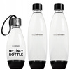 SATURATOR SODASTREAM TERRA BLACK 3 BUTELKI BOLERO