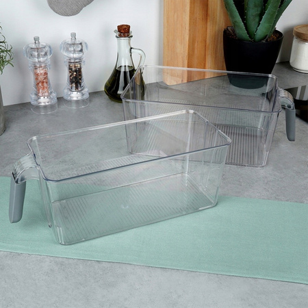 Organizer do lodówki z uchwytem 30x13x11,5cm