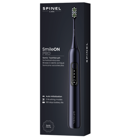 Szczoteczka SPINEL CARE SmileOn Pro Black