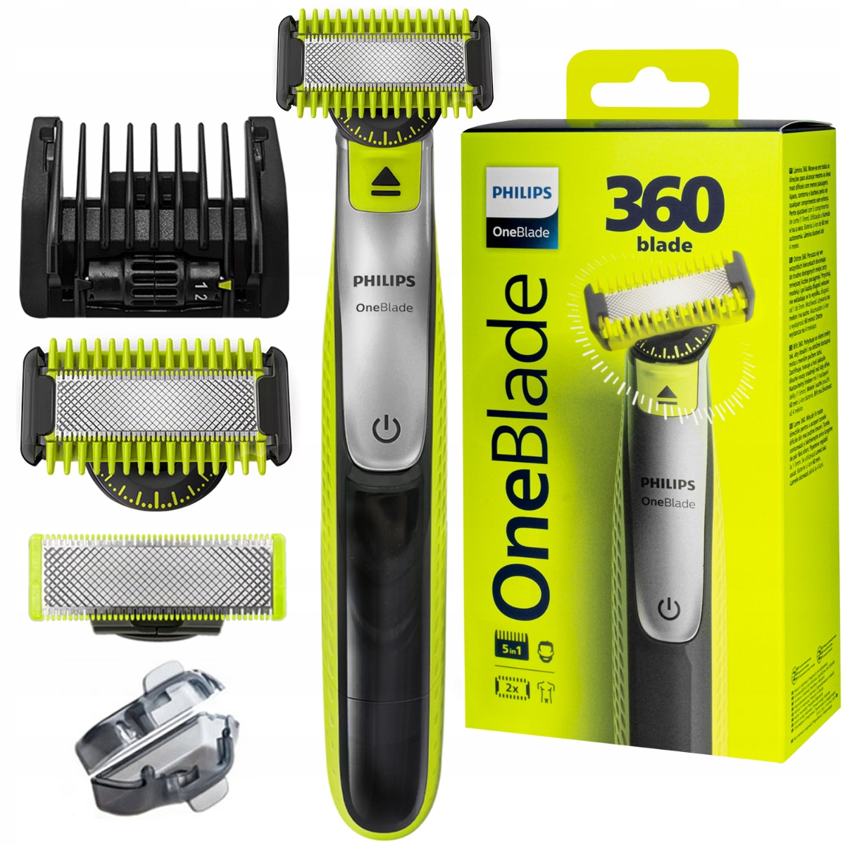 GOLARKA PHILIPS OneBlade 360 Face + Body QP6541/15 - Sklep, Opinie, Cena w