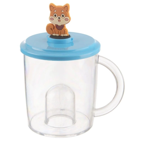 Kubek z figurką dla dziecka 240ml pies