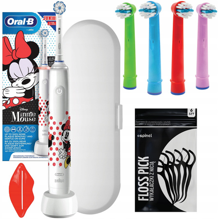 SZCZOTECZKA ORAL-B JUNIOR MINNIE MOUSE MEGA ZESTAW