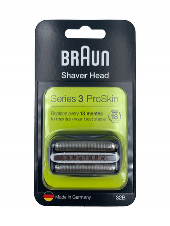 BRAUN 32B FOLIA + BLOK OSTRZY SERIES 3 ORYGINALNE