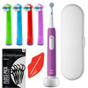 SZCZOTECZKA DO ZĘBÓW ORAL-B JUNIOR 6+ PRO ETUI DODATKI FIOLET