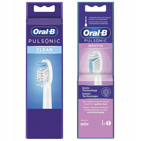 Końcówka Oral-b Pulsonic Clean+ Pulsonic Sensitive SR32S