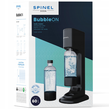 SPINEL SODA SATURATOR BUBBLEON BUTELKI SYROP PEPSI
