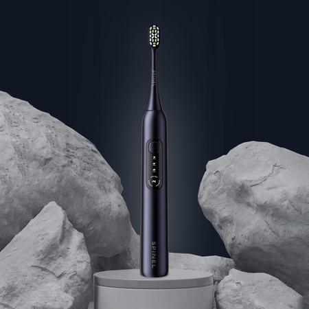 Szczoteczka SpinelCare SmileOn PRO Black + wykałaczki