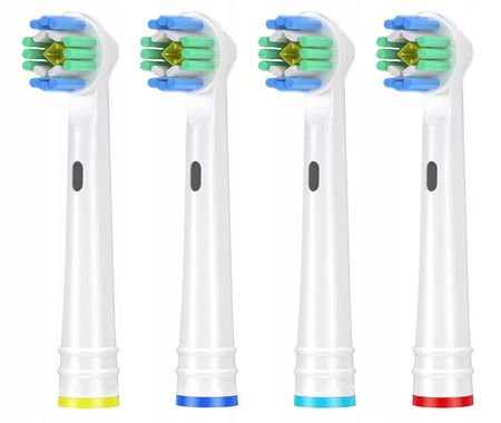 Końcówki zamiennik Oral-b 3D White x4 + Precision x4