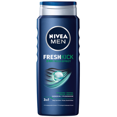 Żel pod prysznic NIVEA MEN FRESH KICK 500ml