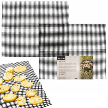 Mata siatka teflonowa do pieczenia 40x33cm 2szt