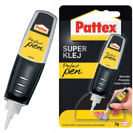 12x PATTEX KLEJ PERFECT PEN PRECYZYJNY 3g MOCNY