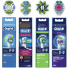 4 Końcówki Oral-B Clean Maximizer+Floss Action Tiefenreinigung+3D White EB18+CrossAction EB50AB