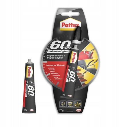 Klej Pattex 60 sekund 20g