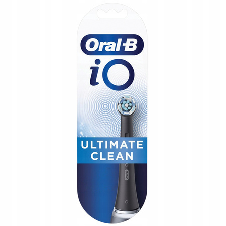 Końcówka Oral-B iO ULTIMATE CLEAN Black+Oral-B iO ULTIMATE CLEAN White