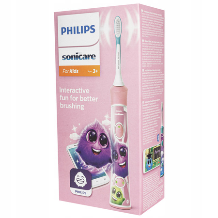 Szczoteczka Philips HX6352/42 różowa dla dzieci