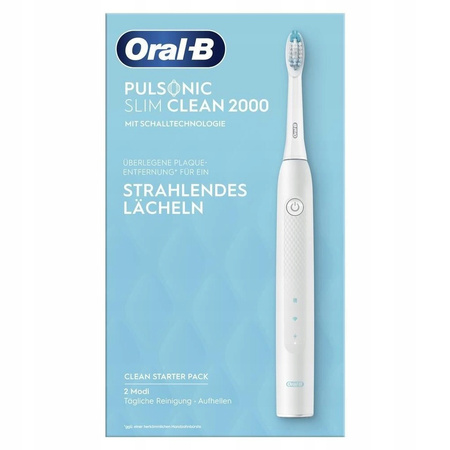 Szczoteczka Oral-B Pulsonic Slim Clean 2000 Biała