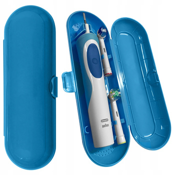 Etui Podróżne Na Szczoteczki Philips Sonicare Oral-B Uniwersalne niebieskie
