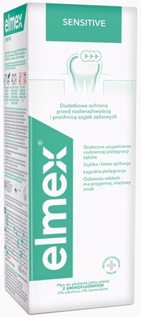 PŁYN DO PŁUKANIA ELMEX 400ML SENSITIVE