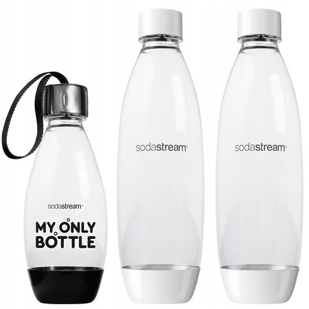 Saturator SodaStream Terra White + 3 butelki