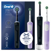 Oral-B Vitality Pro D103 Duo Black/Lilac Violet + 4 zam. precision