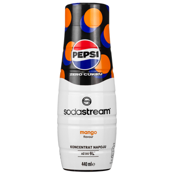Syrop do SodaStream PEPSI MAX MANGO 440ML