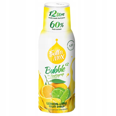 SYROPY FRUTTAMAX KIWI CYTRYNA LIMONKA SATURATOR