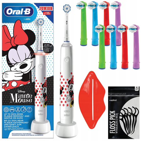 SZCZOTECZKA ORAL-B JUNIOR MINNIE MOUSE ZESTAW