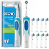 Szczoteczka Oral-B Vitality 3D White + zam. Precision x8