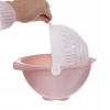 Cedzak obrotowy z miską 25cm