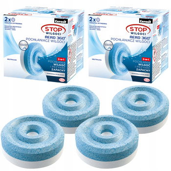 CERESIT AERO 360 POCHŁANIACZ STOP WILGOCI WKŁADY