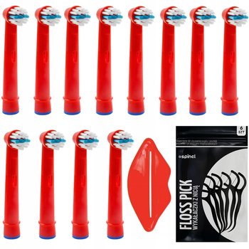 12 KOŃCÓWEK SZCZOTECZKI ORAL-B KIDS STAGES DZIECI