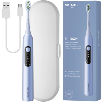 Szczoteczka SpinelCare SmileOn Blue + etui