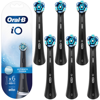 Końcówka Oral-b Ultimate Czarna Black - 6-pak