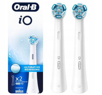 2x Końcówka Oral-B iO ULTIMATE CLEAN White