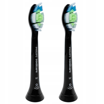 2x KOŃCÓWKA SZCZOTECZKI ELEKTRYCZNEJ PHILIPS DIAMOND CLEAN BLACK HX6061/13